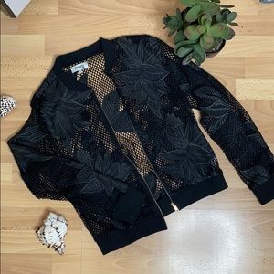 Black Mesh Jacket